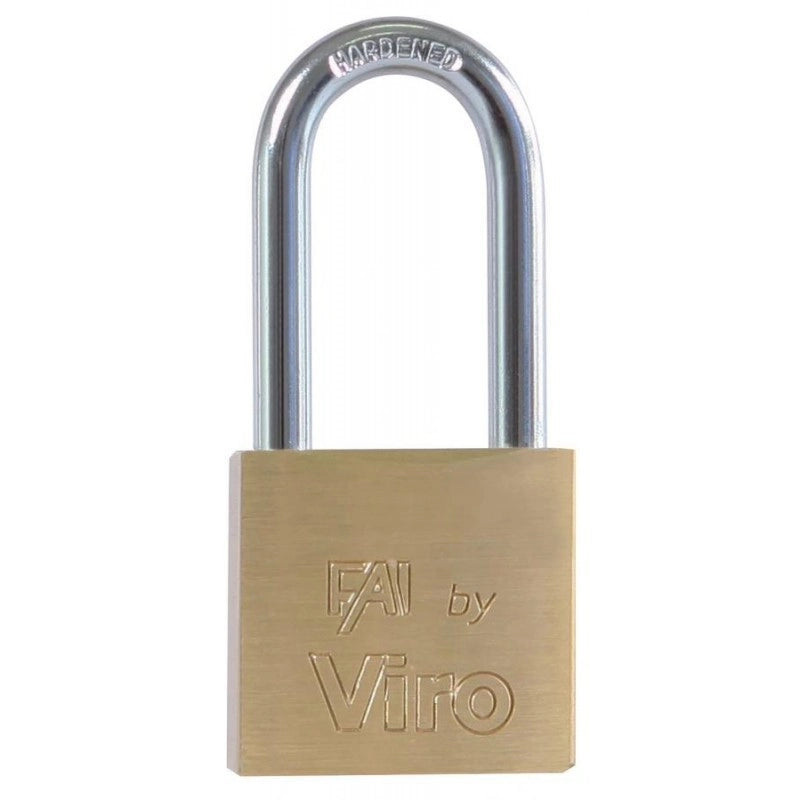 LUCCHETTO AD ARCO LUNGO 'FAI' 30x64 mm - VIRO