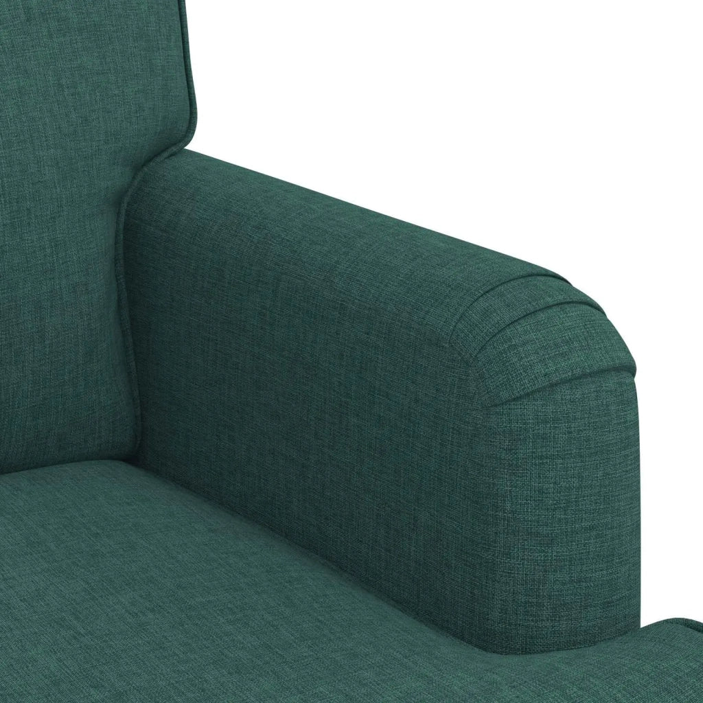 Divano Verde Scuro 84 x 80 x 85 cm Tessuto 42024479