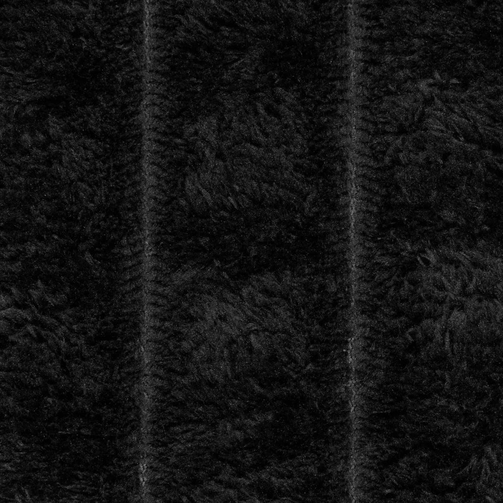 Coperta Nero 200 x 150 cm Panno