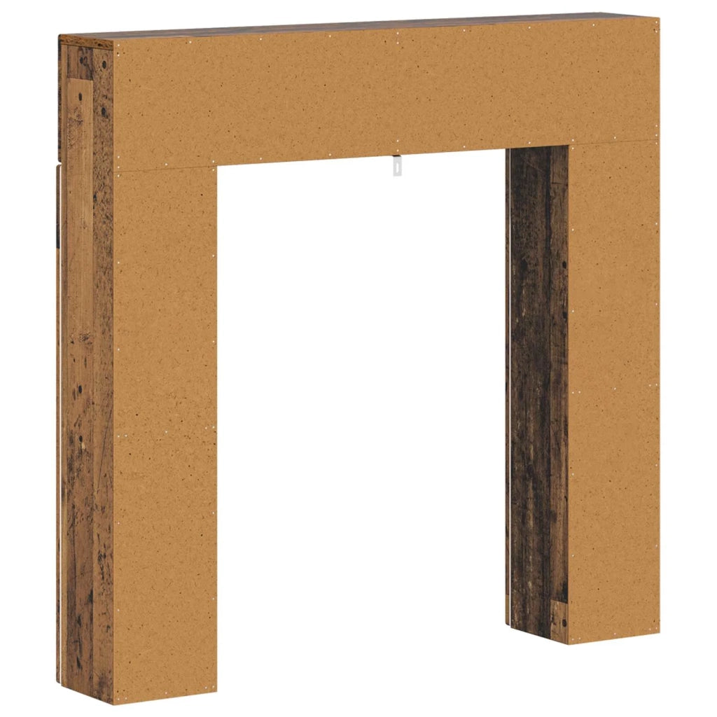 Cornice per camino Legno antico 102 x 18 x 100,5 cm 8006613