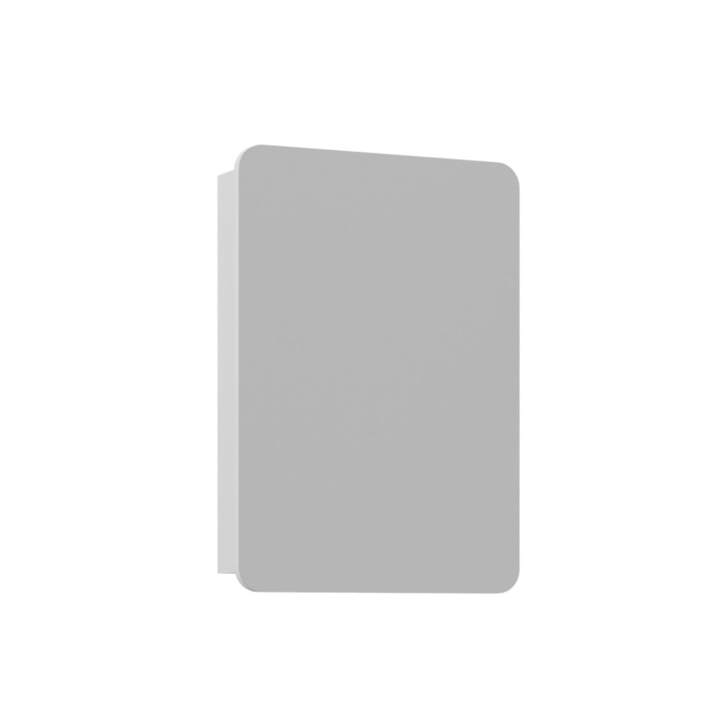Mobile da bagno con specchio "Orbit 50" - 50 x 16 x 71 cm - Bianco
