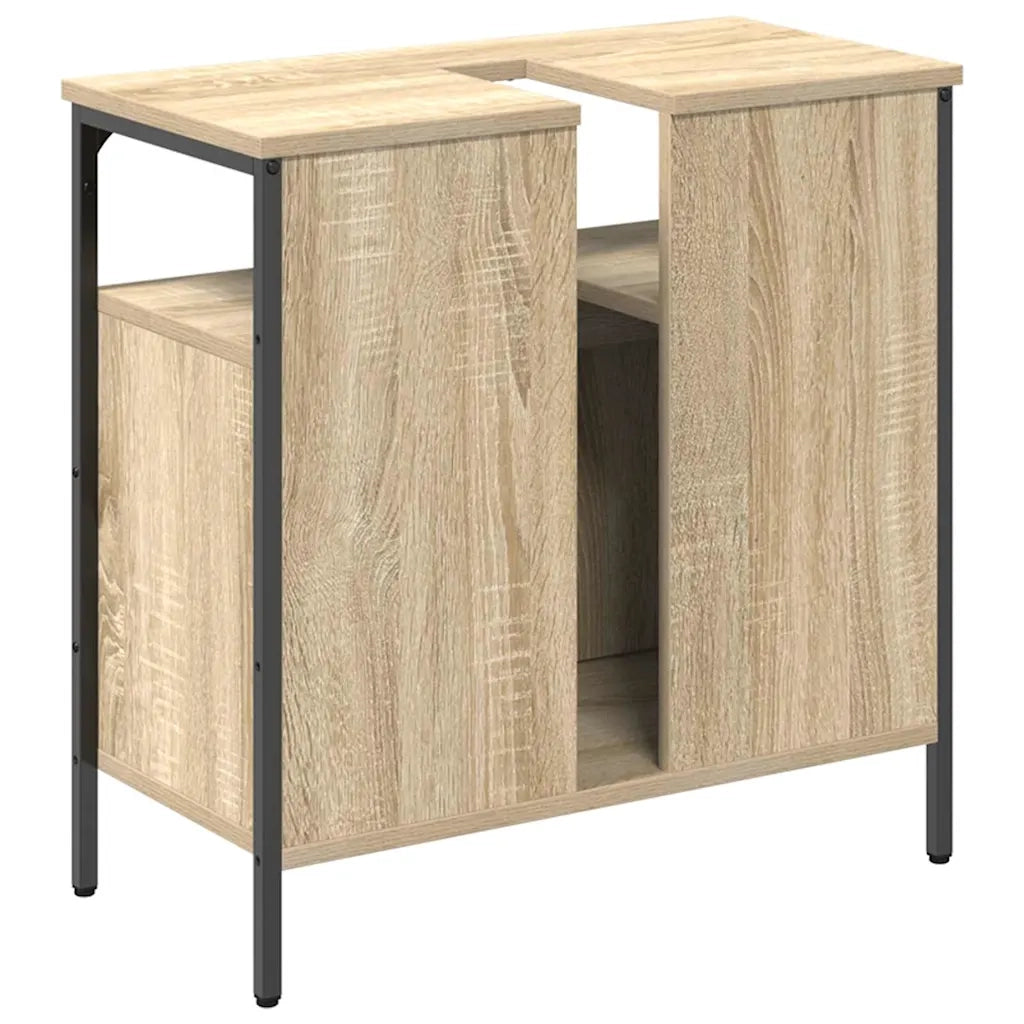 Mobile da Bagno | Armadio da bagno Beige 60 x 30 x 60 cm Legno multistrato