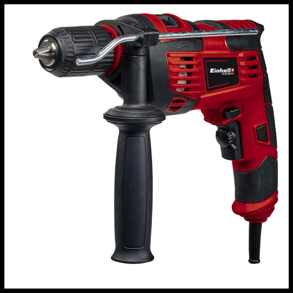 Einhell TRAPANO A PERCUSSIONE TC-ID 720/1E KIT 720W 720W.