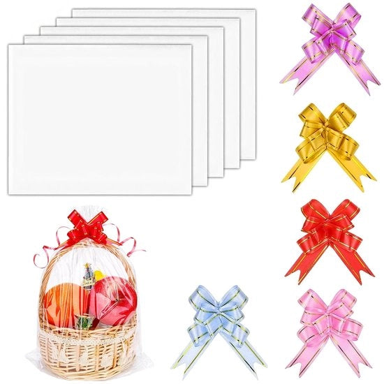 Foglio di protezione per oggetti 5 pezzi 75x100cm - Foglio trasparente - Lusso - Pacchetto - Attività di fai da te - Materiale ecocompatibile - Foglio di imballaggio