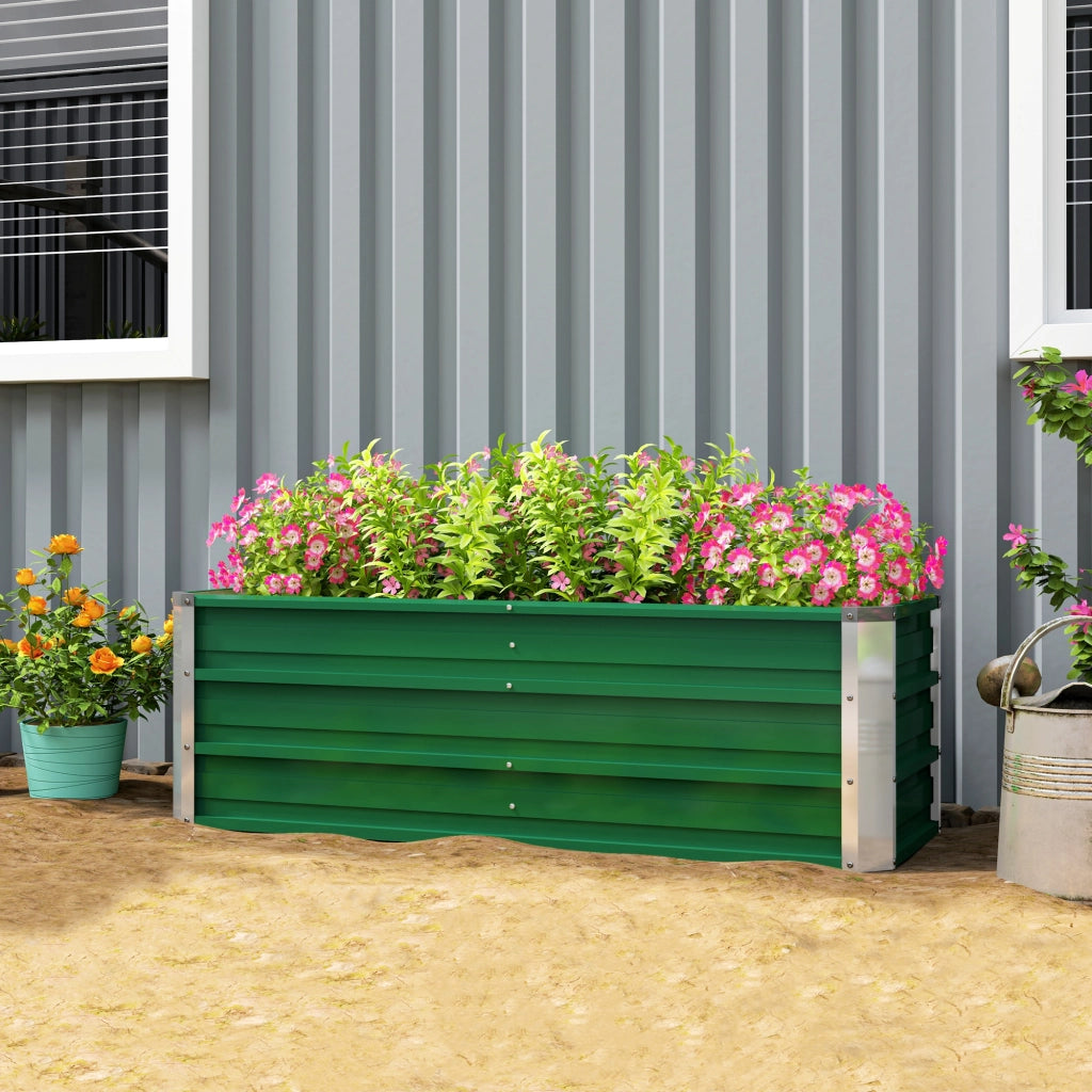 Fioriera Rettangolare per Balcone ¨C Minimal ¨C Verde 125x47x40 cm