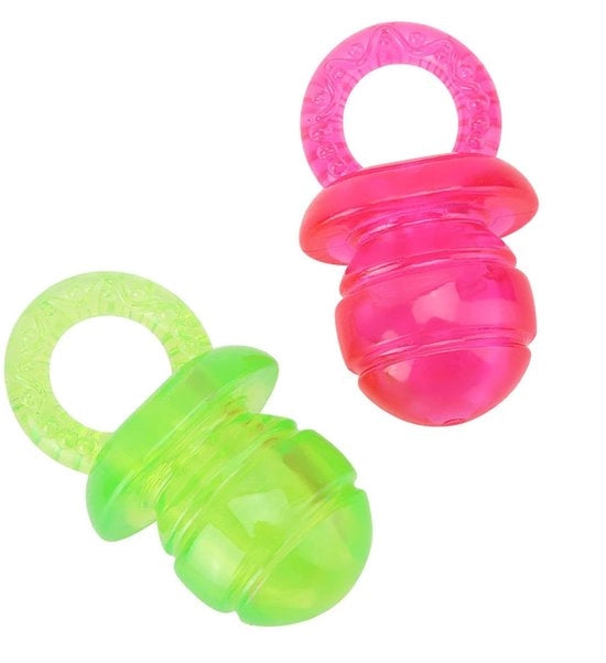 Set di gioco per l'allenamento del morso 2 pezzi - Resistente alle morsi - Strumento di pulizia delicato - Spazzola per cani - Materiale TPR - Sicuro per animali domestici - Giocattolo per mordere
