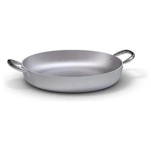 Ballarini 8003150517598 Serie 6800 Tegame in Alluminio Satinato 28 cm con 2 Manici per Induzione colore Grigio