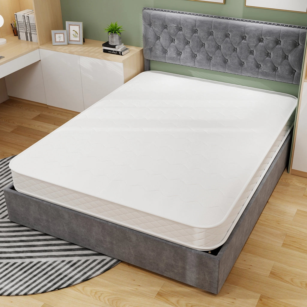 Materasso a molle indipendenti 3D bianco 160x200 cm