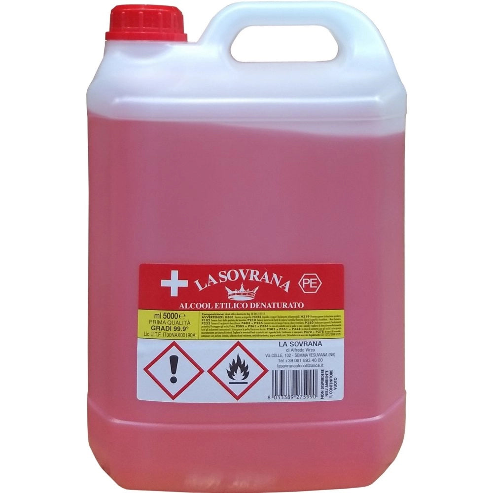 3pz alcool denaturato 99,9â¦ certificato lt. 5 cod:ferx.93000