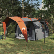 Tenda a tunnel Grigio e arancione 382 x 262 x 214 cm 42017456