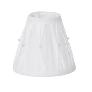 PARALUME 14CM E14 TESSUTO CON DECORI