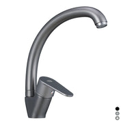 Miscelatore monocomando lavello DH nero opaco canna alta