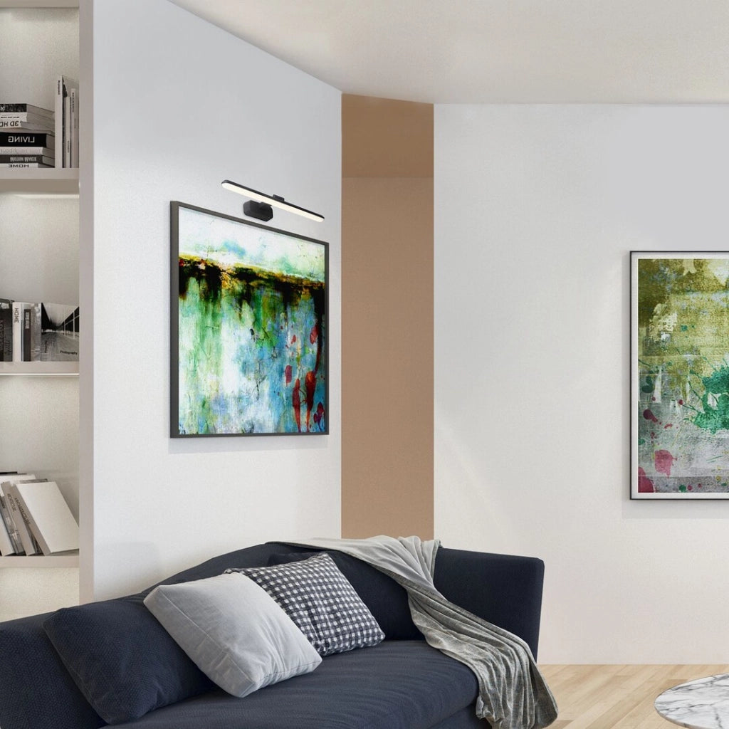 Applique specchio/quadro LED 15W nero opaco Nabil Rabalux