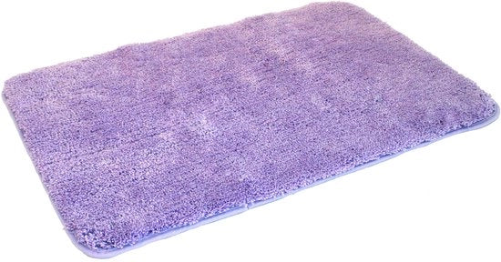 Tappeto da bagno Lila, microfibra, 50x80 cm