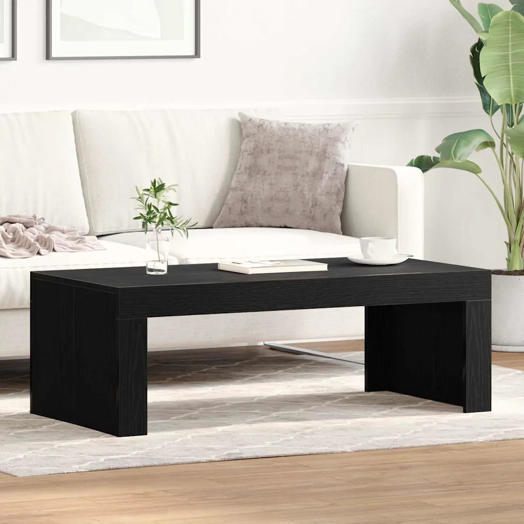 Tavolino da salotto Rovere Nero 102 x 50 x 35 cm 862072