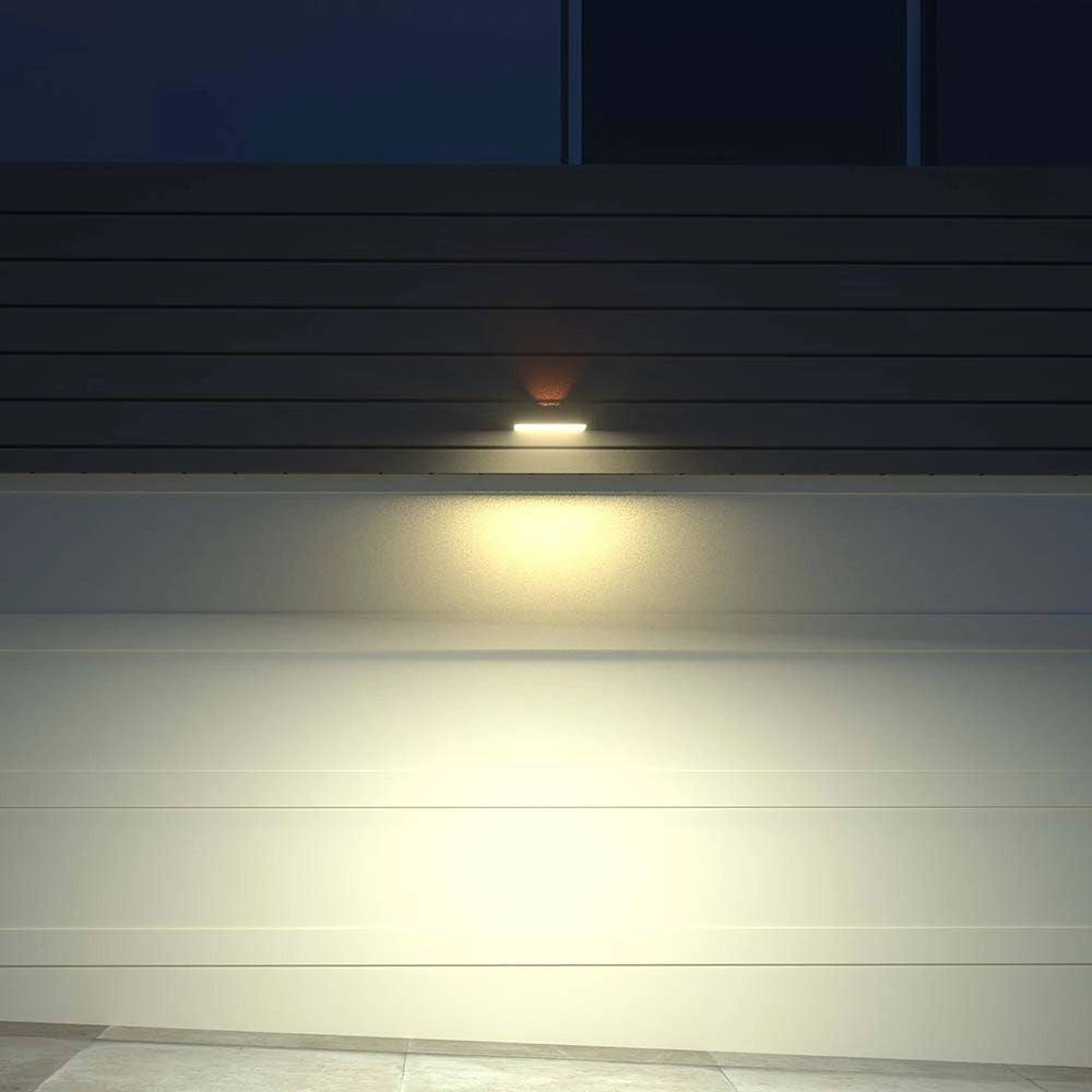 Applique solare esterno 3W CCT sensore IP65 V-TAC bianca