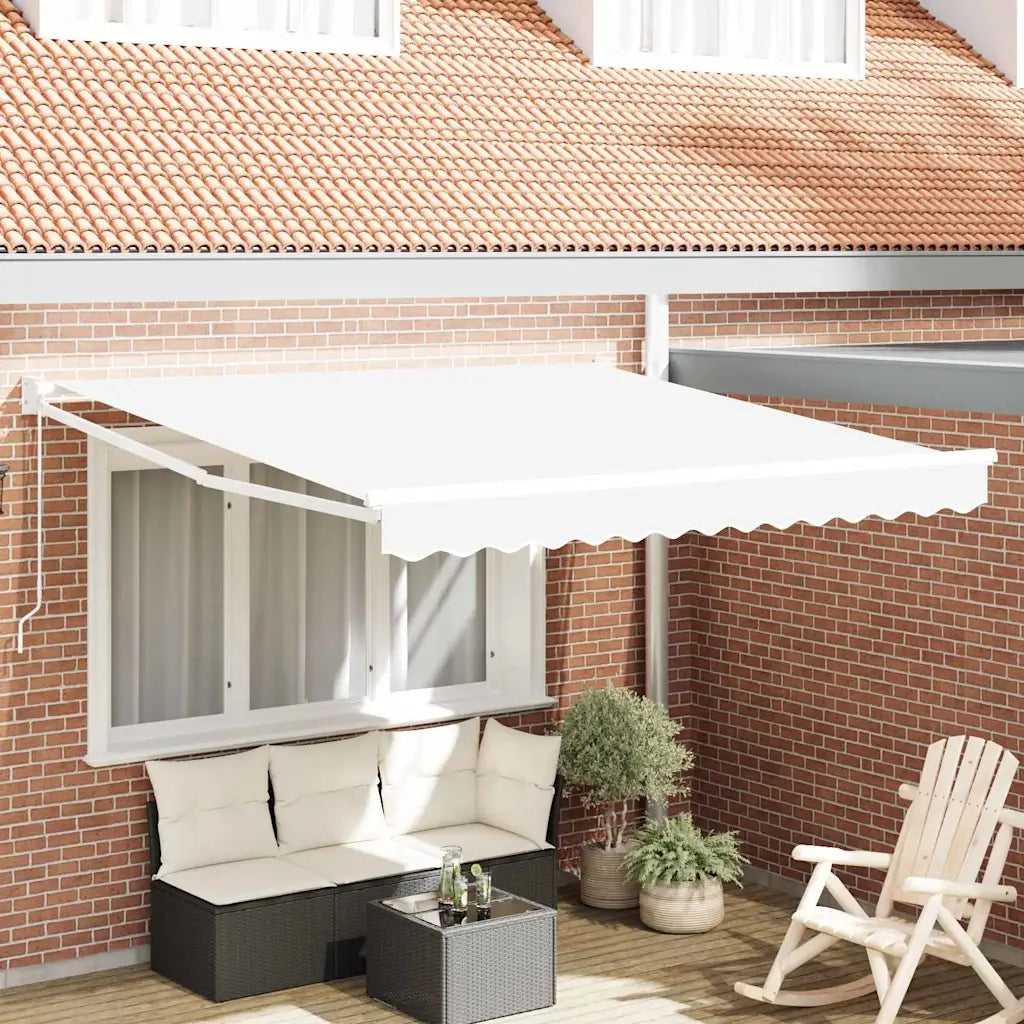 Tenda da Sole Bianco 300 x 250 x 165 cm Poliestere 3330077
