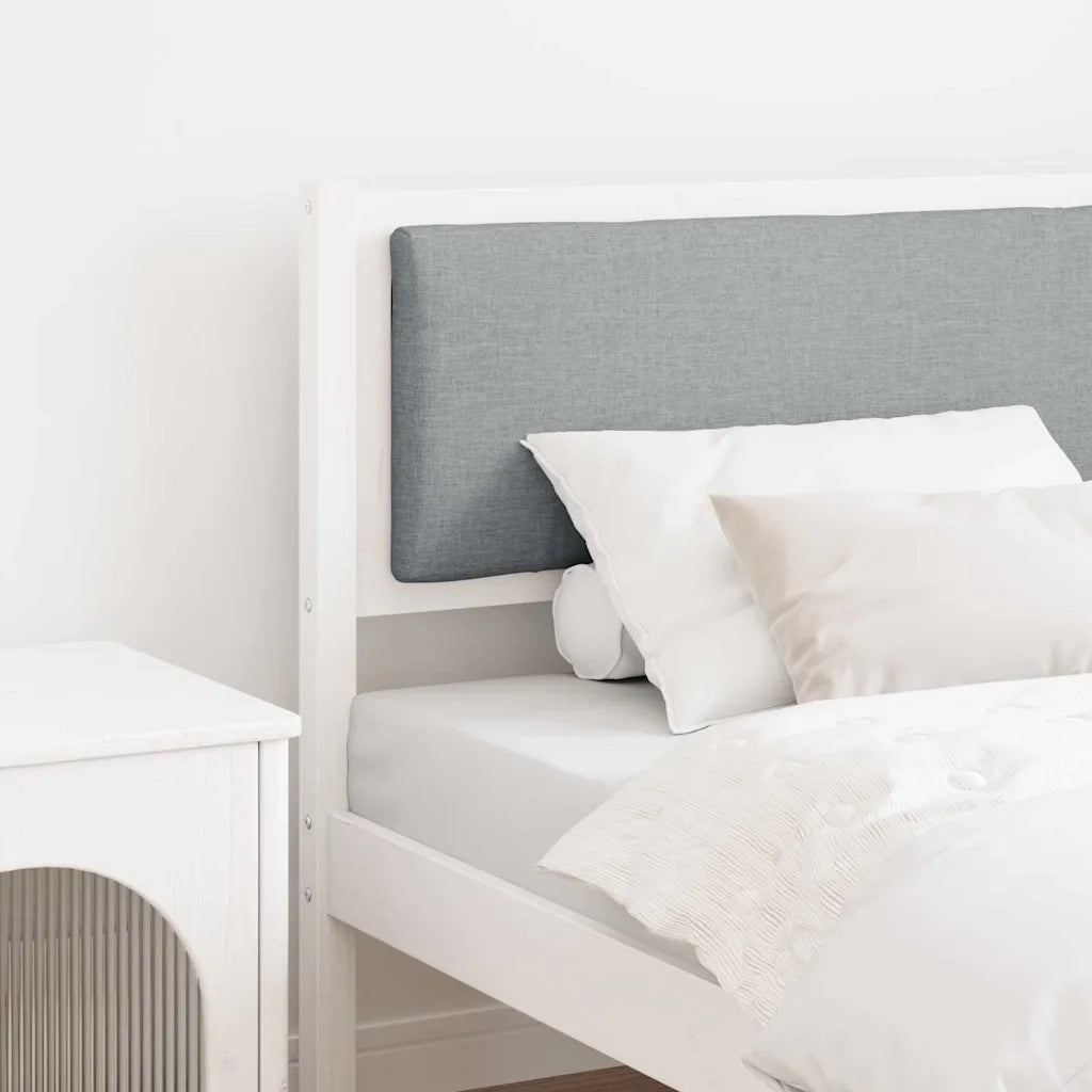 Testiera Altro Bianco 100 cm Legno di pino massello 878973