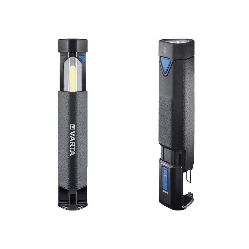 Torcia Varta Led Work Flex Telescope+4Aa