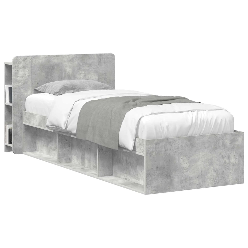 Testata del letto Grigio Cemento Legno ingegnerizzato 8001186
