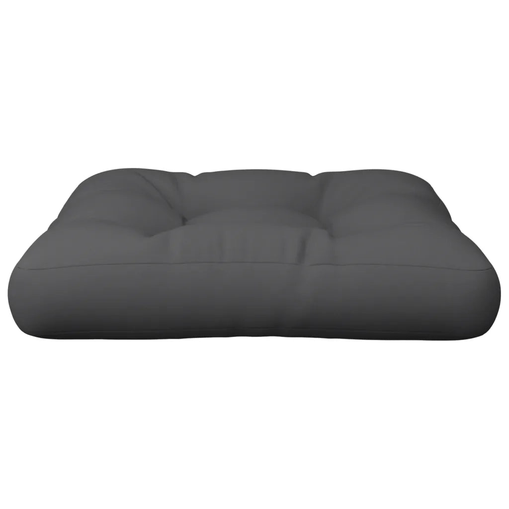Cuscino per Pallet Antracite 60x61,5x10 cm in Tessuto 360878