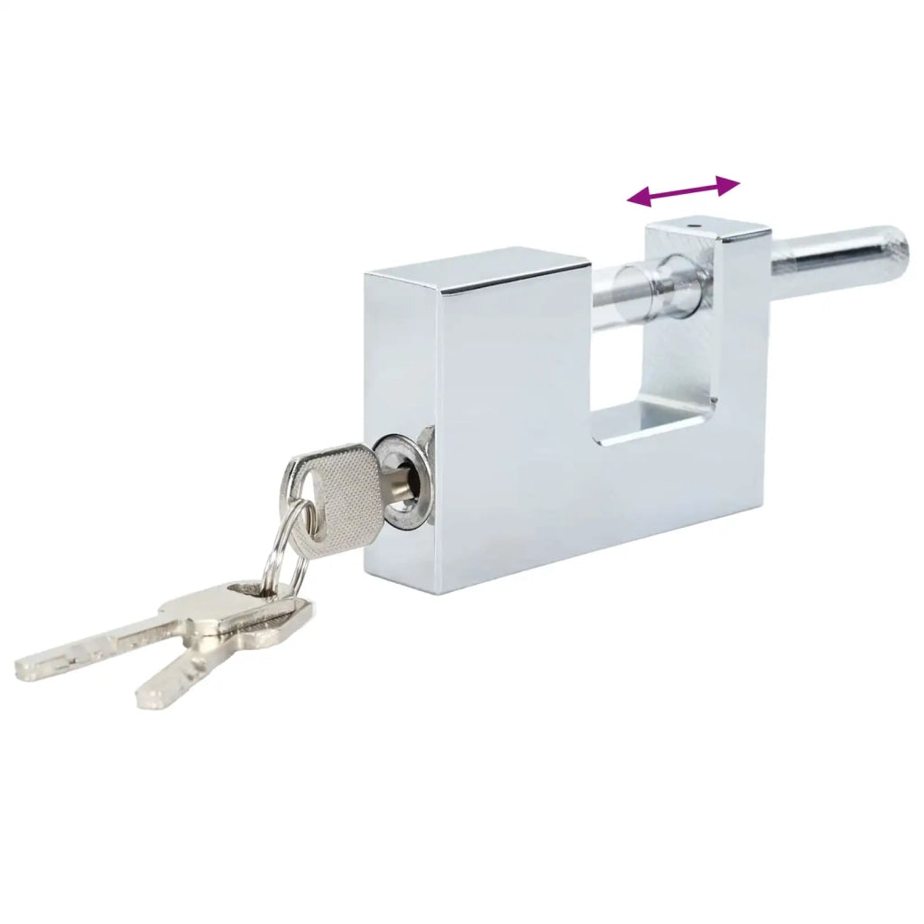 Lucchetto 2 pcs Argento Acciaio 42020741