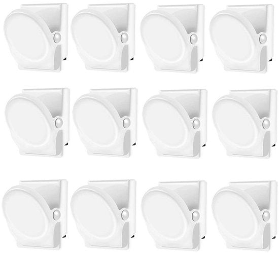 Set di magneti per frigorifero da parete 12 pezzi/set (bianco)