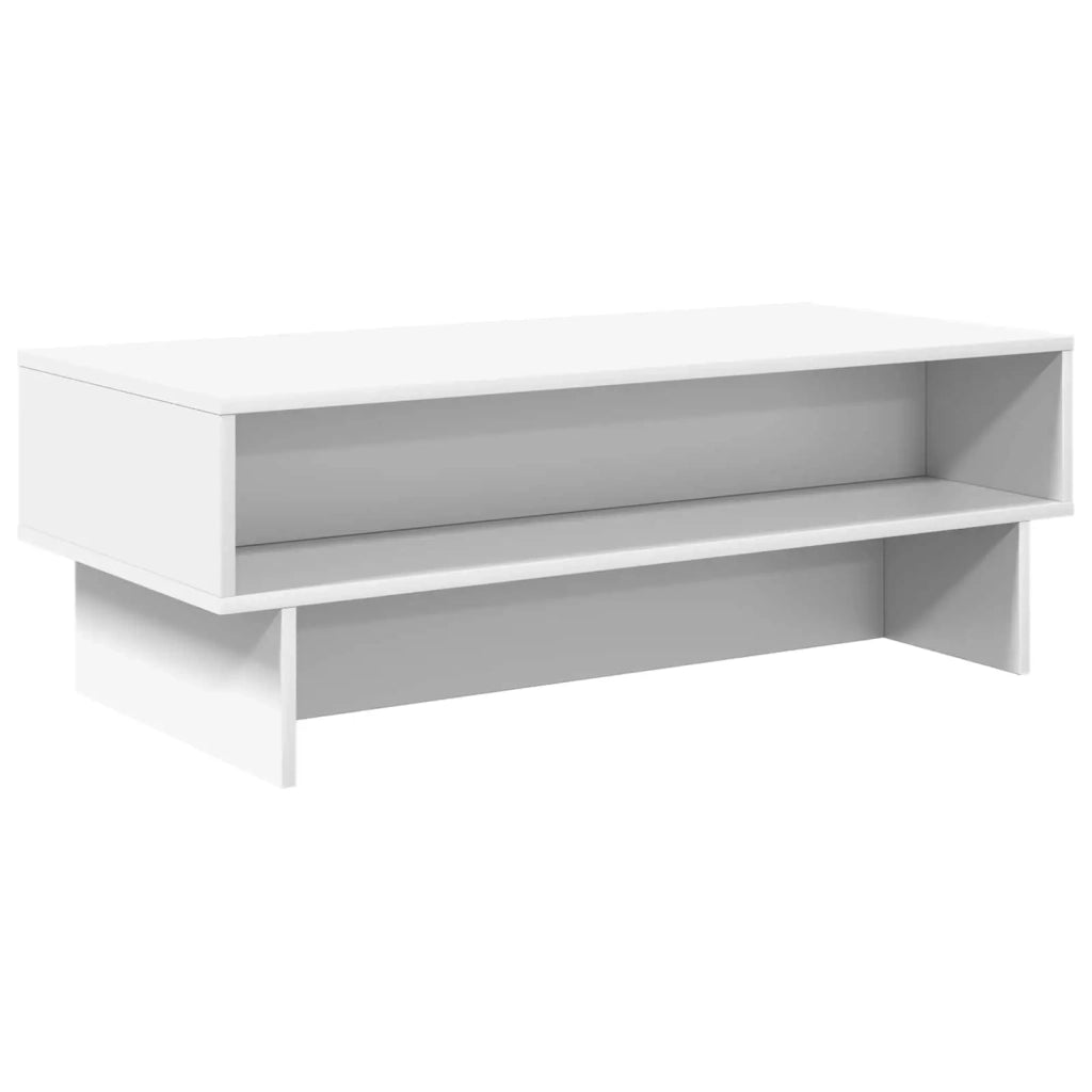 Tavolino da salotto Bianco 100 x 46 x 35 cm 8000236