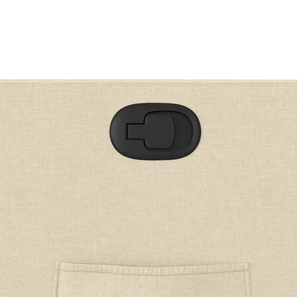 Poltrona Reclinabile in Tessuto Crema 374205