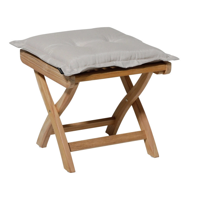 Coussin d'assise PANAMA 50 x 50 cm - MADISON SÃ©rie Classique - Blanc