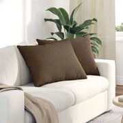 Cuscini da Divano 2 pcs Marrone 70 x 50 cm Tessuto 42013743