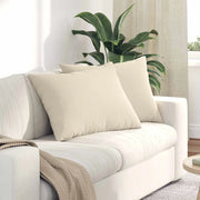 Cuscini da Divano 2 pcs Beige 70 x 50 cm Tessuto 42013773