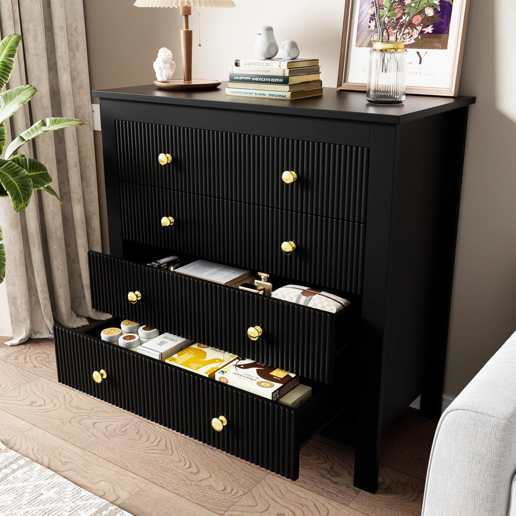 Credenza con ante speciali - Zephmum- Maniglie dorate