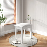Sgabello trucco imbottito - Zephmum- Spugna elastica alta