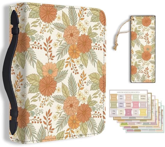 Borsa per libri con cerniera e maniglia - tasca per opzioni di archiviazione in PU e pelle - dimensioni 28,5x20,5x5,9 cm - portabiblioteca