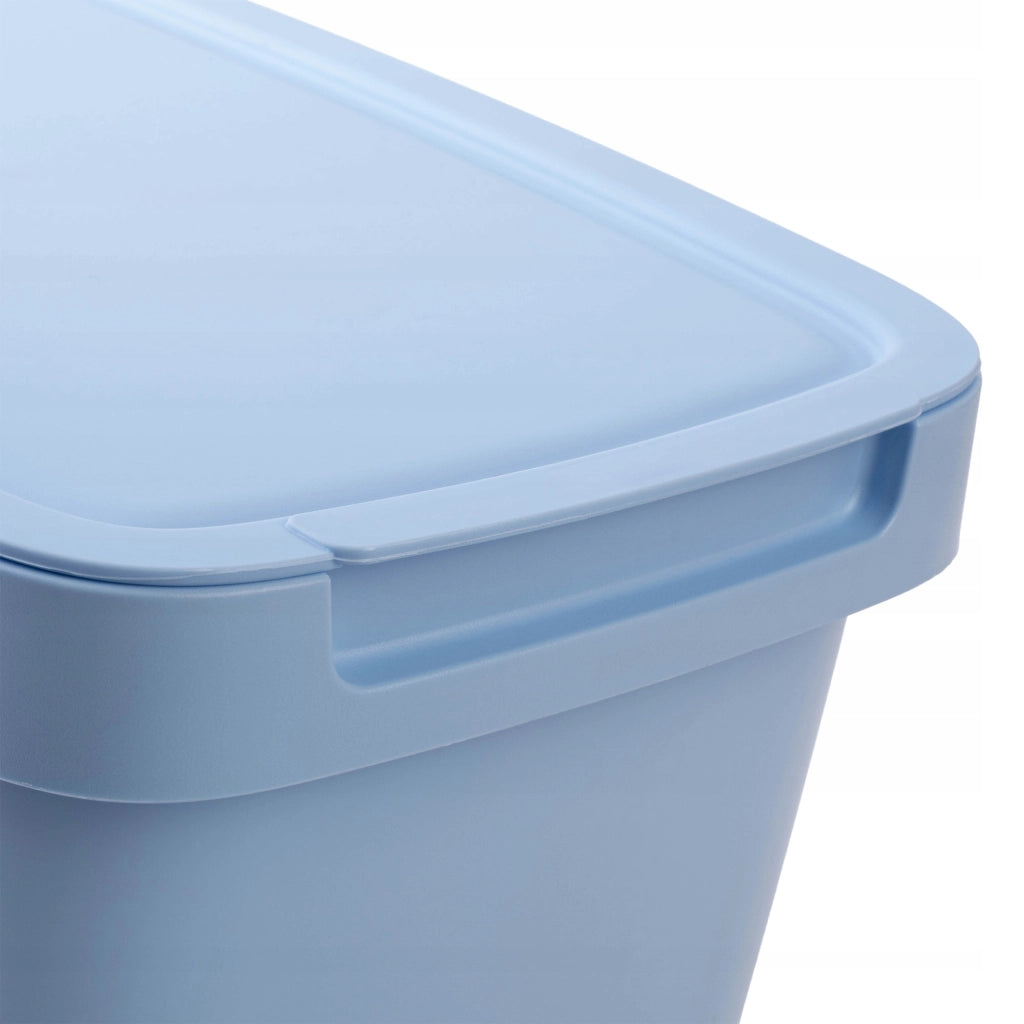 Cestino per rifiuti KADAX con coperchio, secchio per la raccolta differenziata da 12 litri.