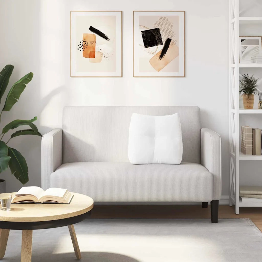 Cuscino per Schiena | Cuscino dorsale Bianco 45 x 24 x 50 cm Tessuto