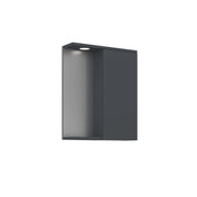 Mobile da bagno con specchio "Purus 55" - 56 x 18 x 68 cm - Antracite opaco