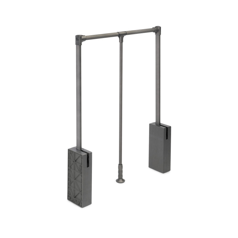 Kit di cassetto porta-scarpe estraibile per armadi Quartz, regolabile, modulo 600mm, Acciaio, alluminio e plastica, Ti..