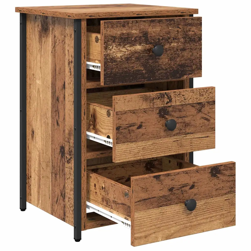 Armadio da Notte con cassetto Marrone 40 x 36 x 60 cm 871257