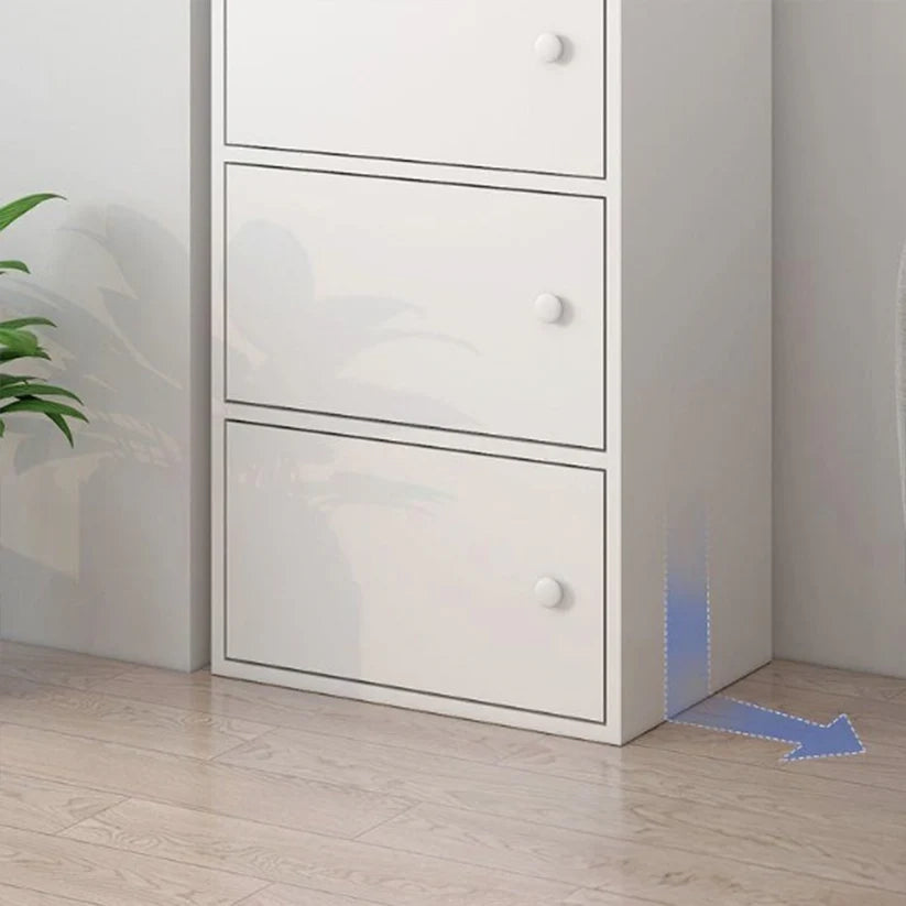 Toeletta Bianca 80x34x125 cm Ideale per Trucco