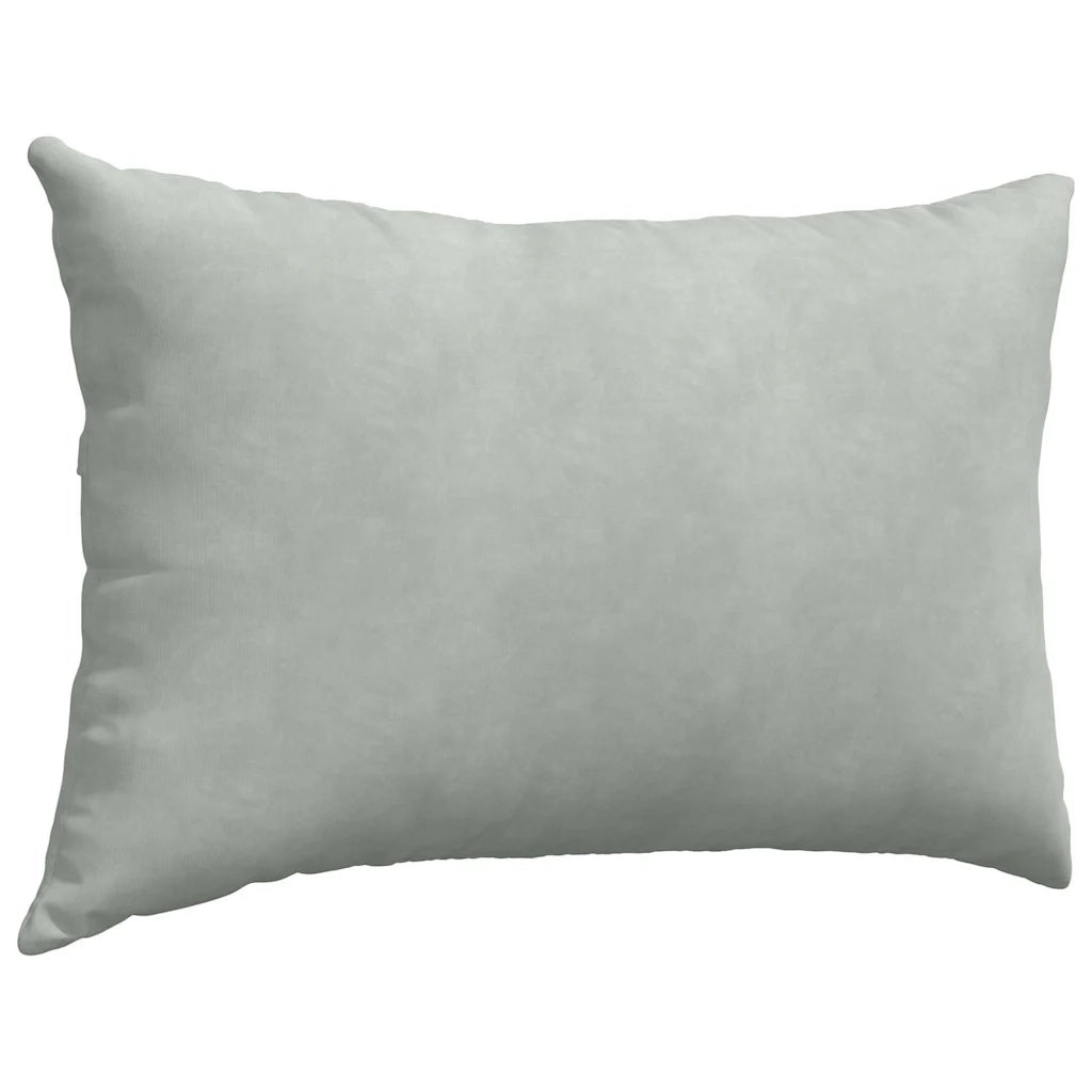 Cuscini da Divano 2 pcs Grigio chiaro 60 x 40 cm 42013670