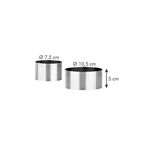 COPPAPASTA 'GRANDCHEF' ø 7,5 cm e ø 10,5 cm - altezza 5 cm - 2 pezzi - TESCOMA