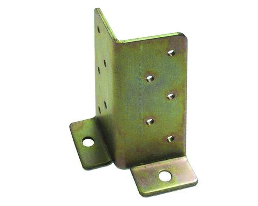 SUPPORTO AD ANGOLO PER TRAVE ART.951- - mm.45x45x130h. - spessore mm.3 - 10 pezzi