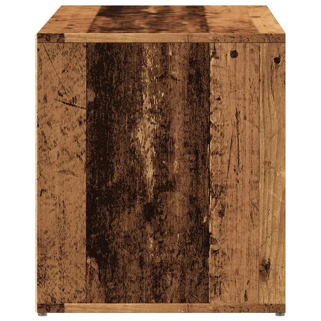 Panca Ingresso 80x40x45 cm Legno Vecchio Legno Multistrato 856752