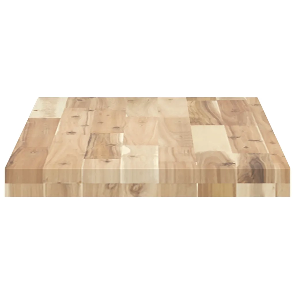 Mensole da Parete 2 pz 100x40x4 cm Legno Acacia Non Trattato 3279480