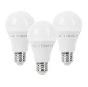 Lampadina led goccia e27 18watt resa 110watt risparmio energetico 2700k pezzi 3