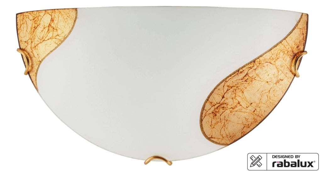Applique bagno Art Gold bianco/oro E27 Rabalux 1940