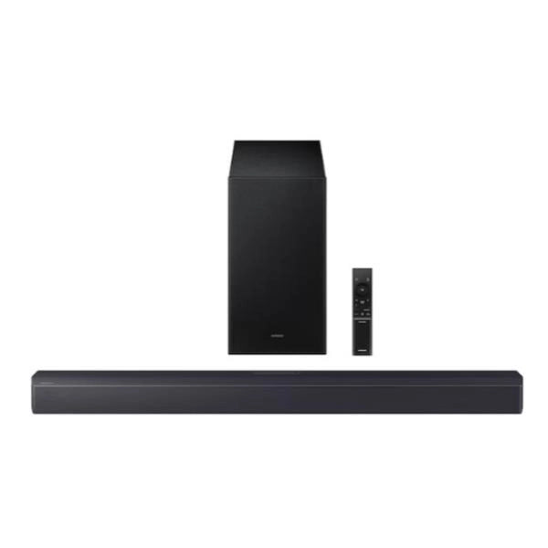 Samsung b-series soundbar hw-b450f/zf, audio 2.1 canali, wireless dolby 2ch, 2025