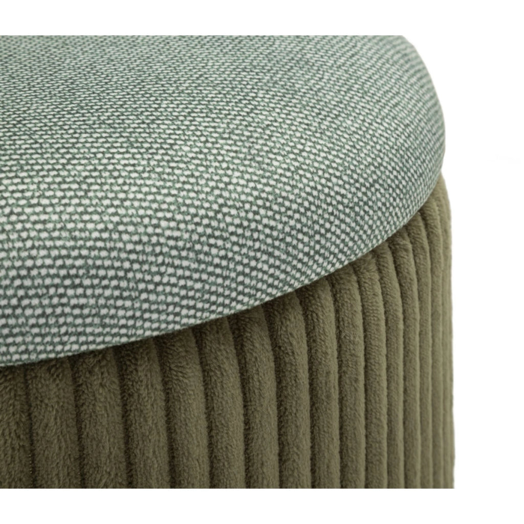 Pouf VKH719, Verde, MDF, 38x38x38 cm
